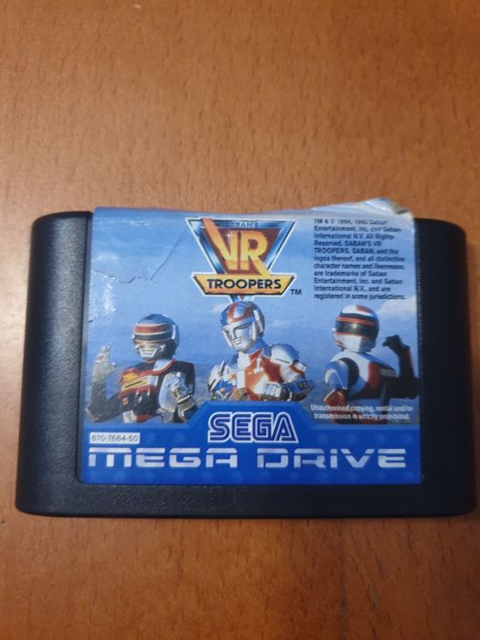 VR Troopers Sega Mega Drive