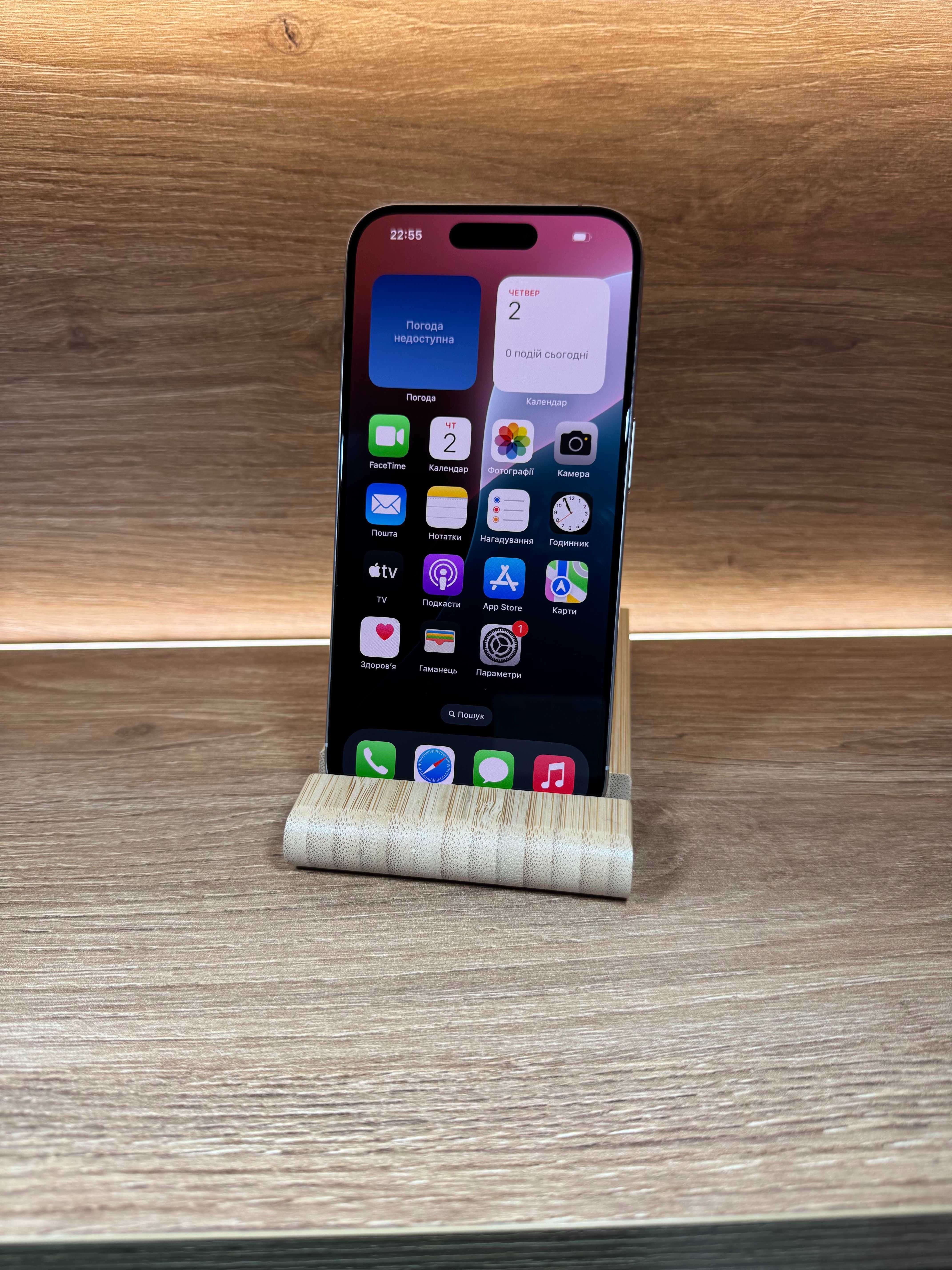 iPhone 15 Pro 256 White!!! З США!!! АКБ: 90%!! №: 4666!!! Неверлок!!!