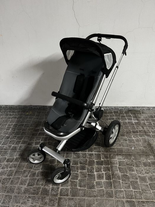 Carrinho de bebé Quinny – Bom estado + capa de chuva