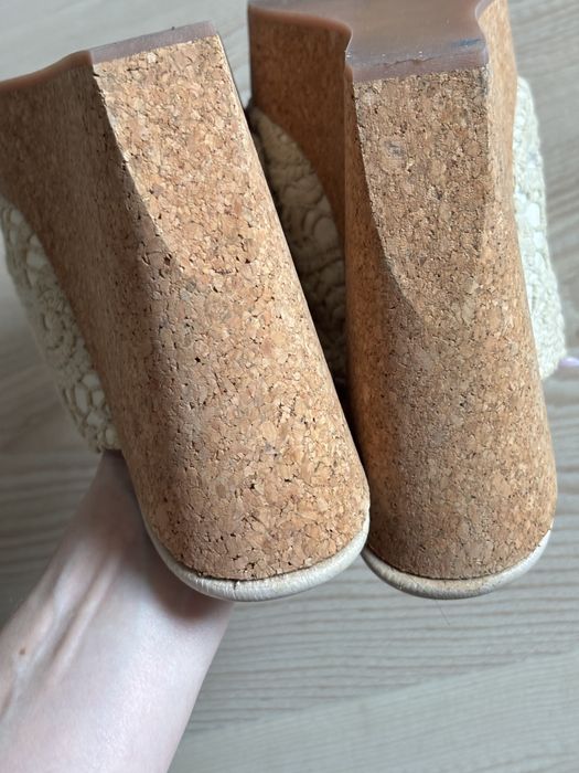 Buty na koturnie letnie klapki 37 koturny buty wysokie
