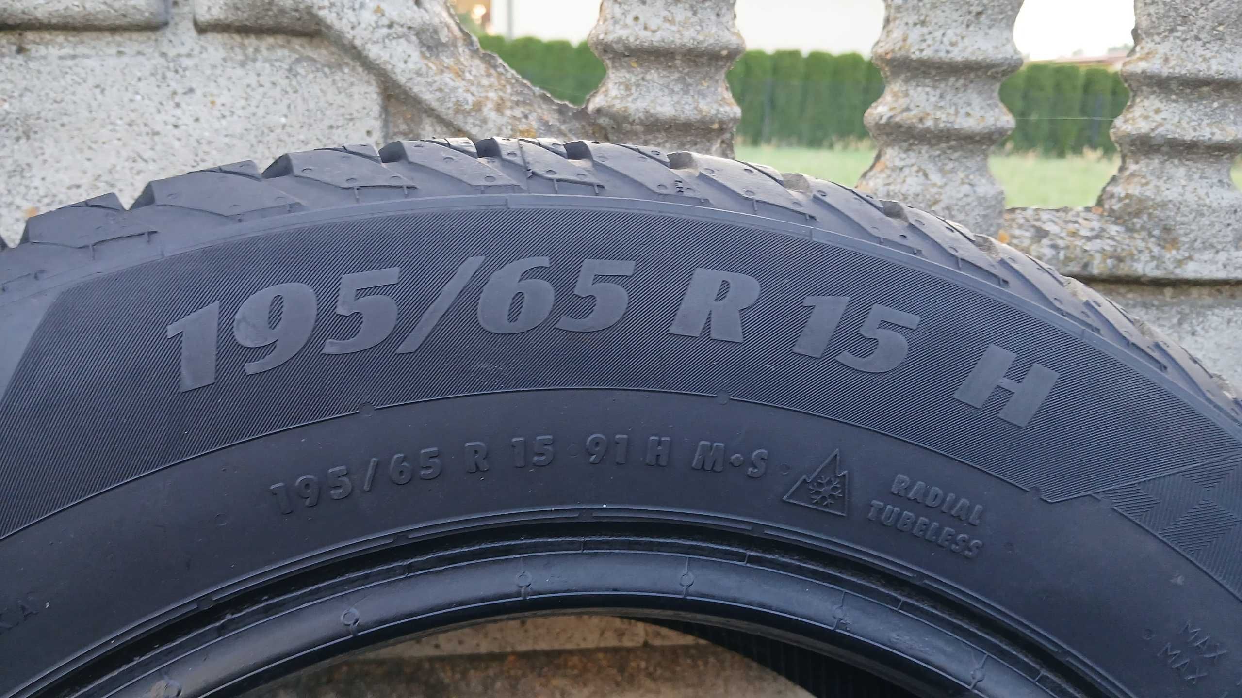 opony wielosezonowe 4 szt.Matador,195/65 r.15.stan bdb,2021 r.