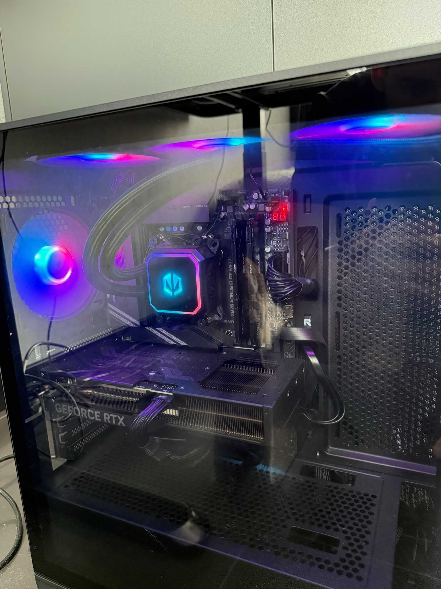 KOMPUTER PC Ryzen 7 9800X3D | RTX 4070 SUPER | 64GB DDR5 | WiFi7 | W11