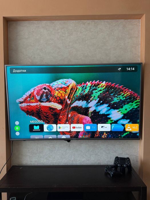 Телевізор KIVI 55 дюймів 4K, Smart TV, Wi-Fi