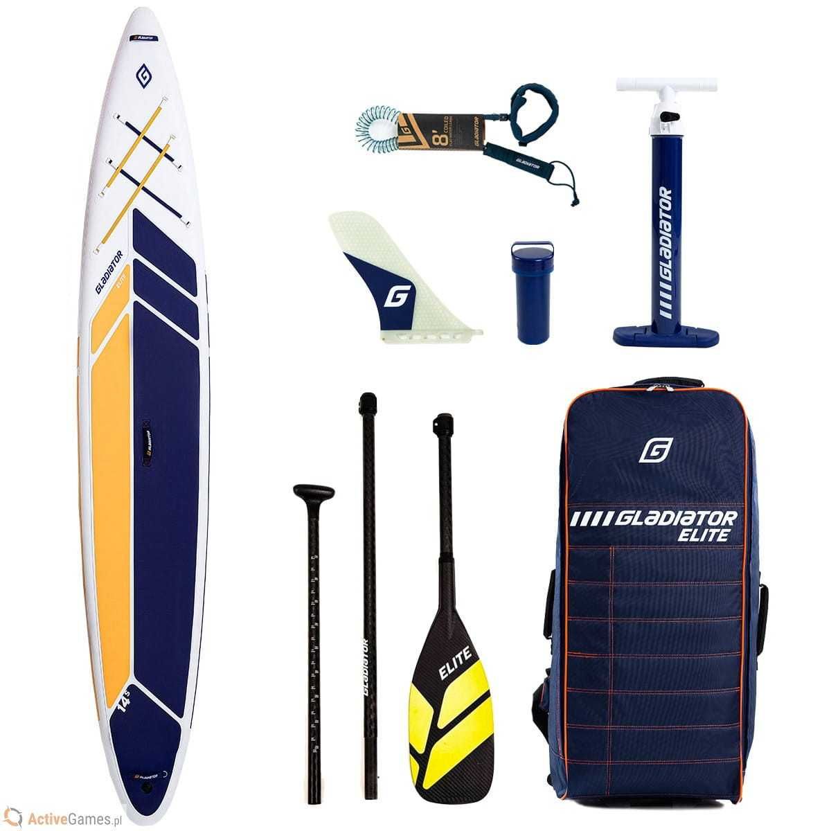 Deska SUP GLADIATOR Elite 14 S sport - do samolotu - czarter