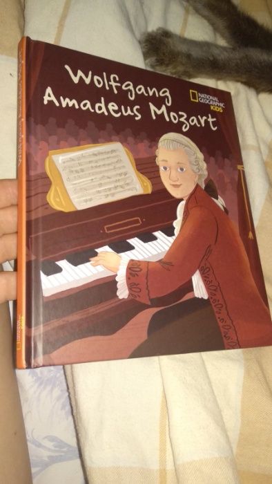 книга немецкий язык МОЦАРТ Wolfgang Amadeus Mozart National Geographic