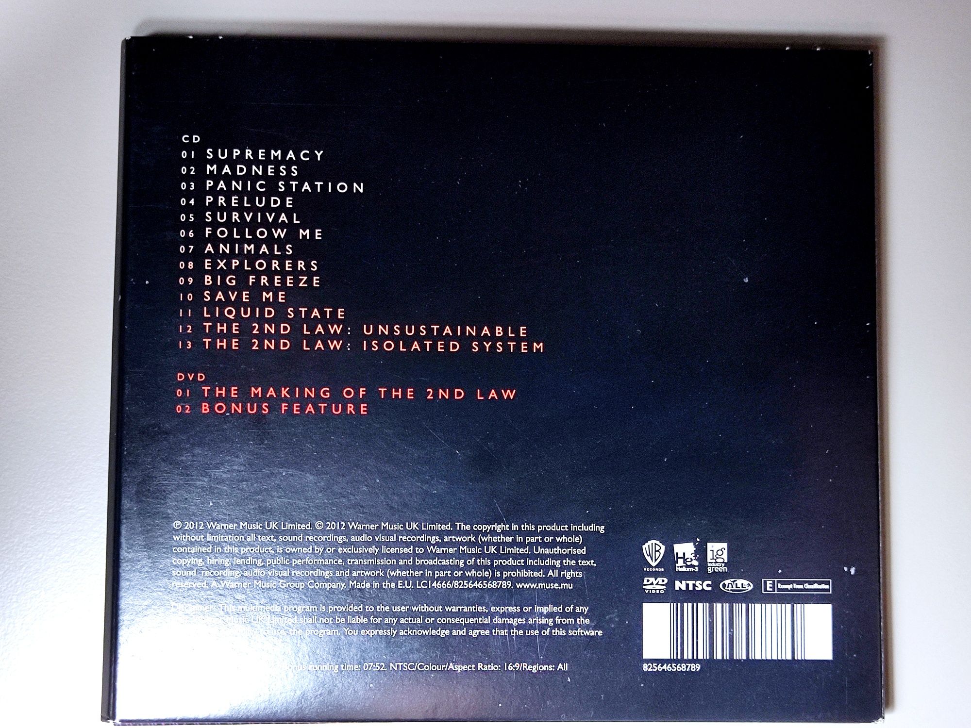 The 2nd Law - Muse (2CDs) album limitado