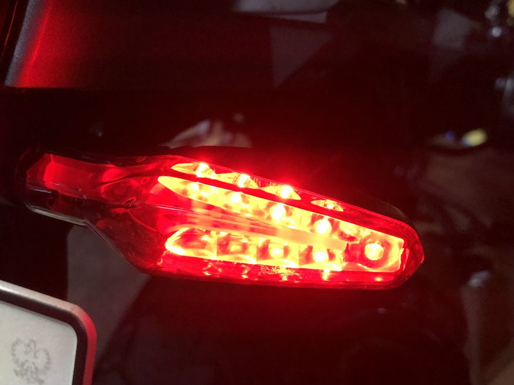 Bmw R1250 GS / R / RT / RS Kierunkowskazy Led Tył Tylne 4 Pin Lampy