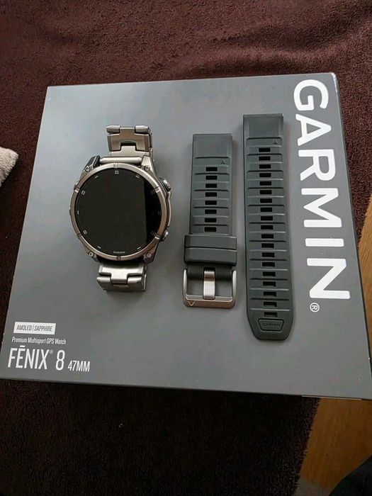 GARMIN Fenix 8 - NOWY | 47mm | TYTAN | Amoled | Szafir | Gwarancja
