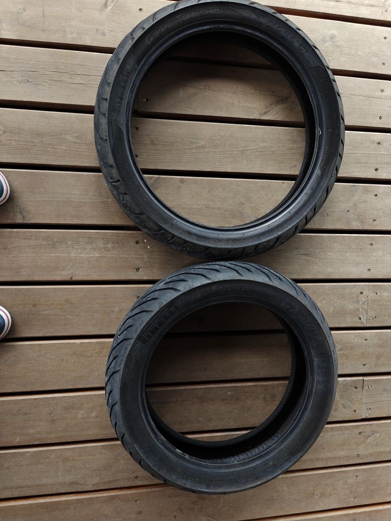 Opony PIRELLI ANGEL GT Gran Turismo 110/80R19 + 150/70R17  r 1150gs