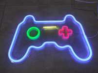 Neon, lampka na ścianę Pad