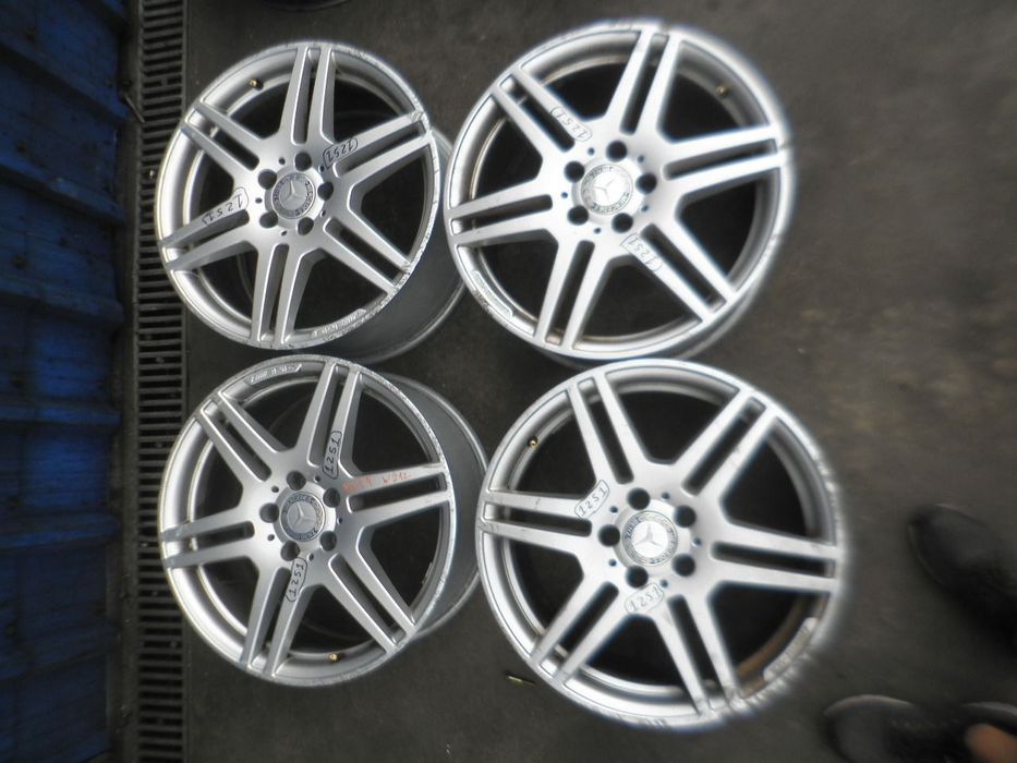 Jogo De Jantes Jgjant1251 MERCEDES  W212 2010 E220 CDI 170CV 4P PRETO ET48 8.5X18 5X112 65.8MM