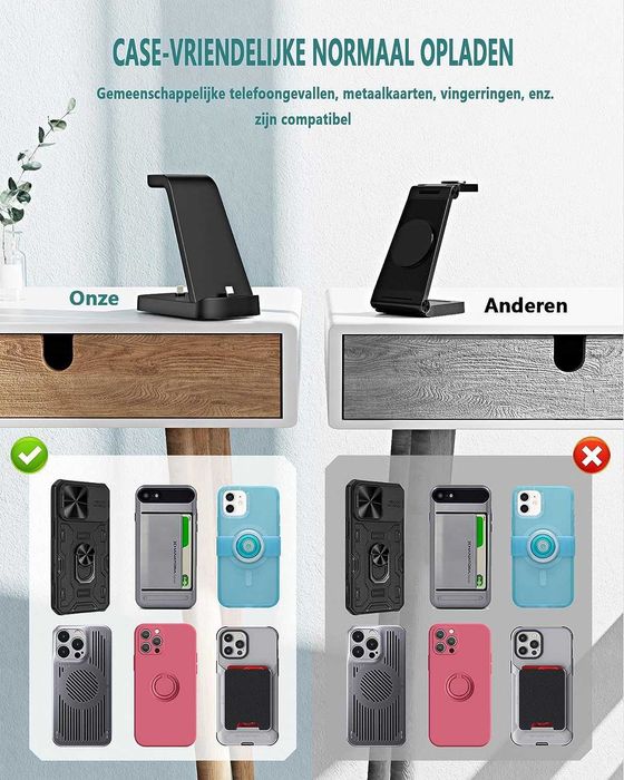 Szybka ładowarka do Apple Watch Charging Dock Ultra 8/7/6 Apetiy 3 w 1