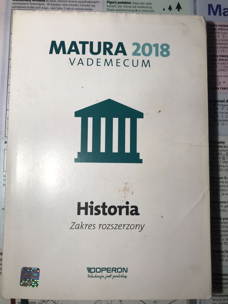 Vademecum Historia 2018 Operon