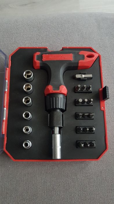 Zestaw bitów grzechotkowych z uchwytem L