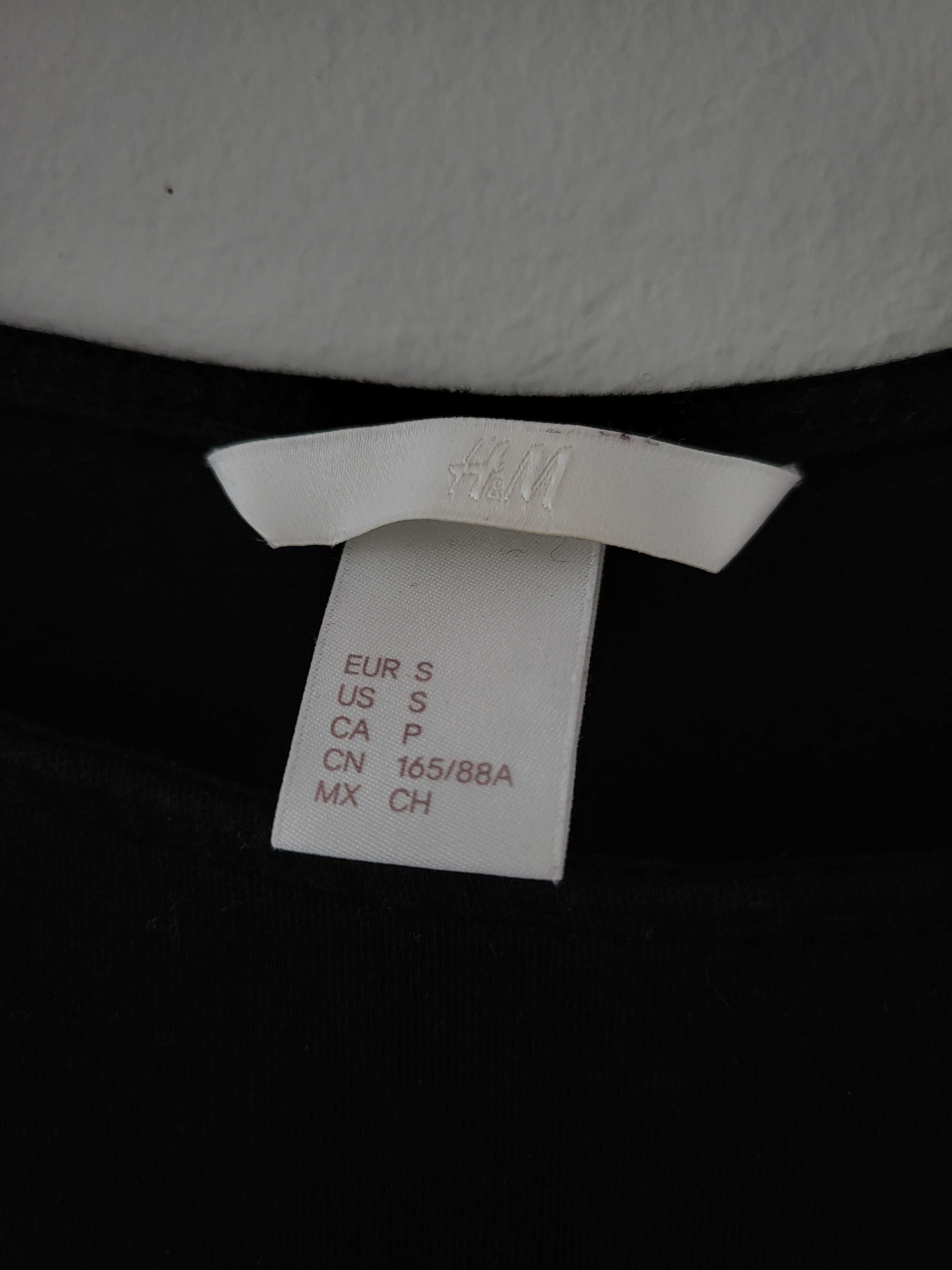 Koszulka damska H&M rozm. S ze sznurkami