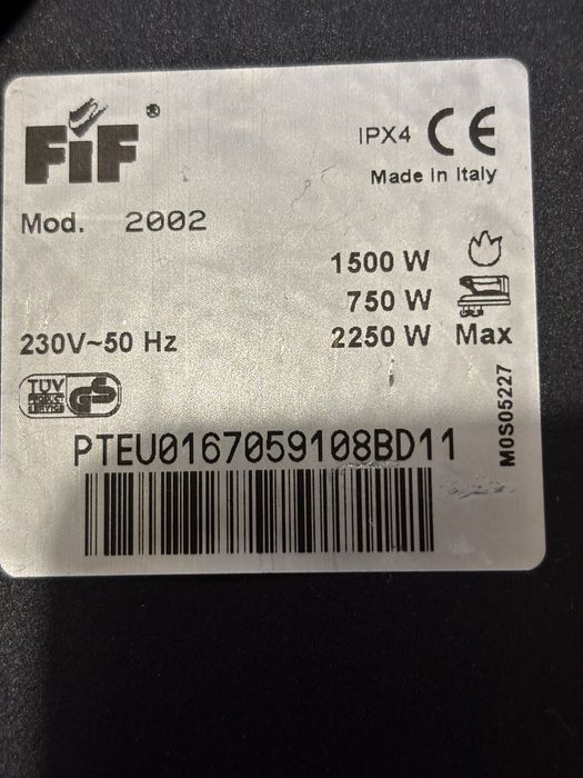 Odkurzacz parowy FIF