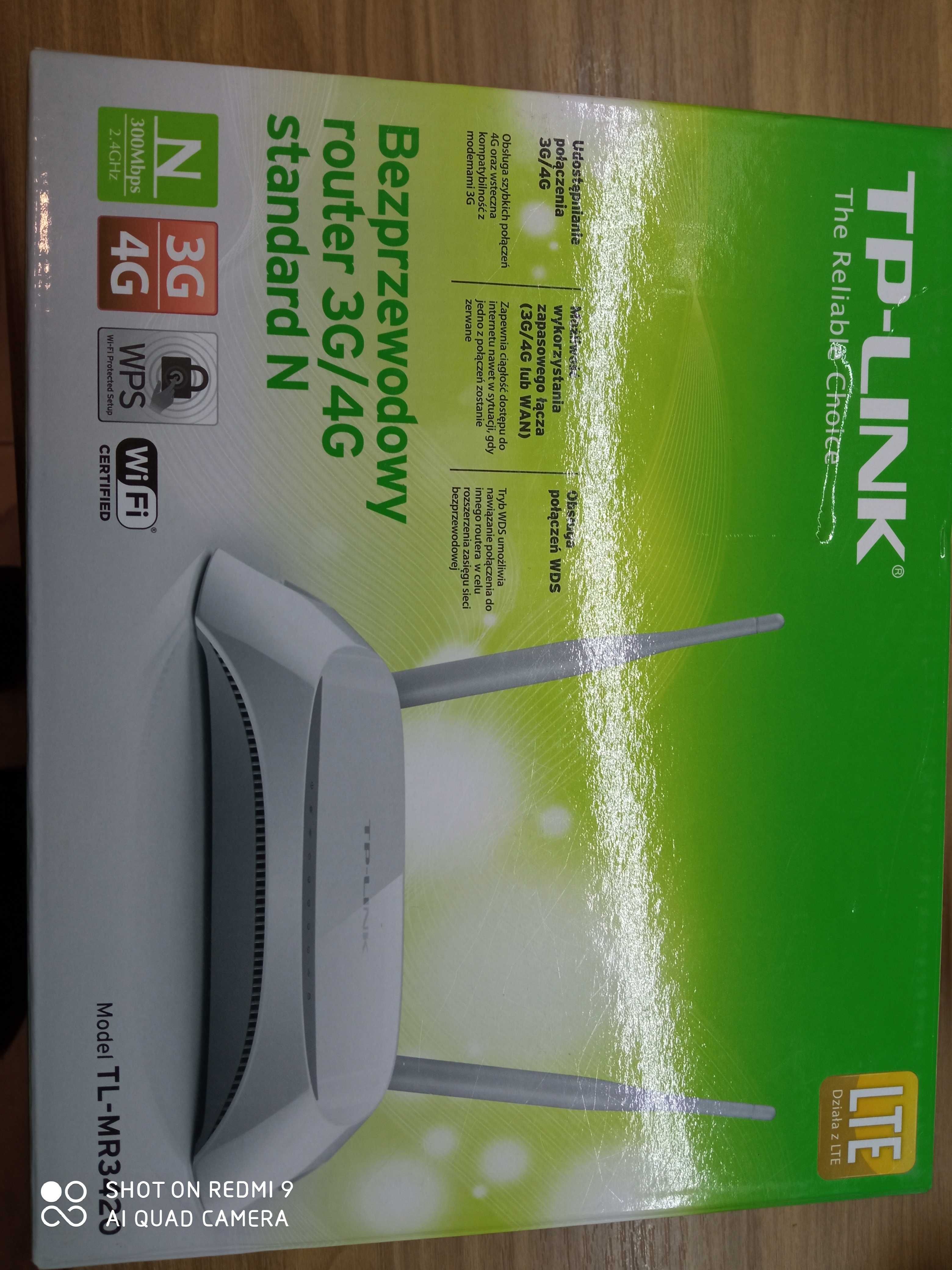 Router TP Link TL MR3420