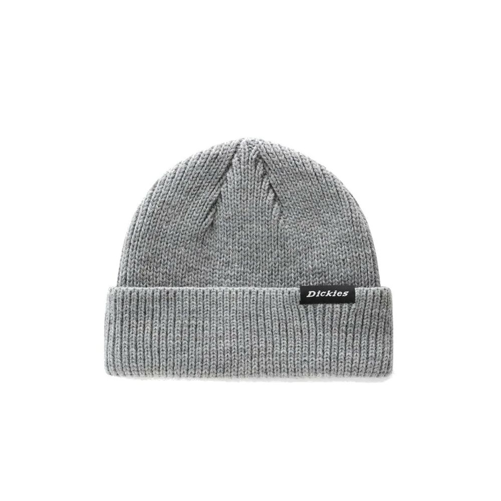 Шапка dickies woodworth waffle beanie in grey оригінал дикис дікіс