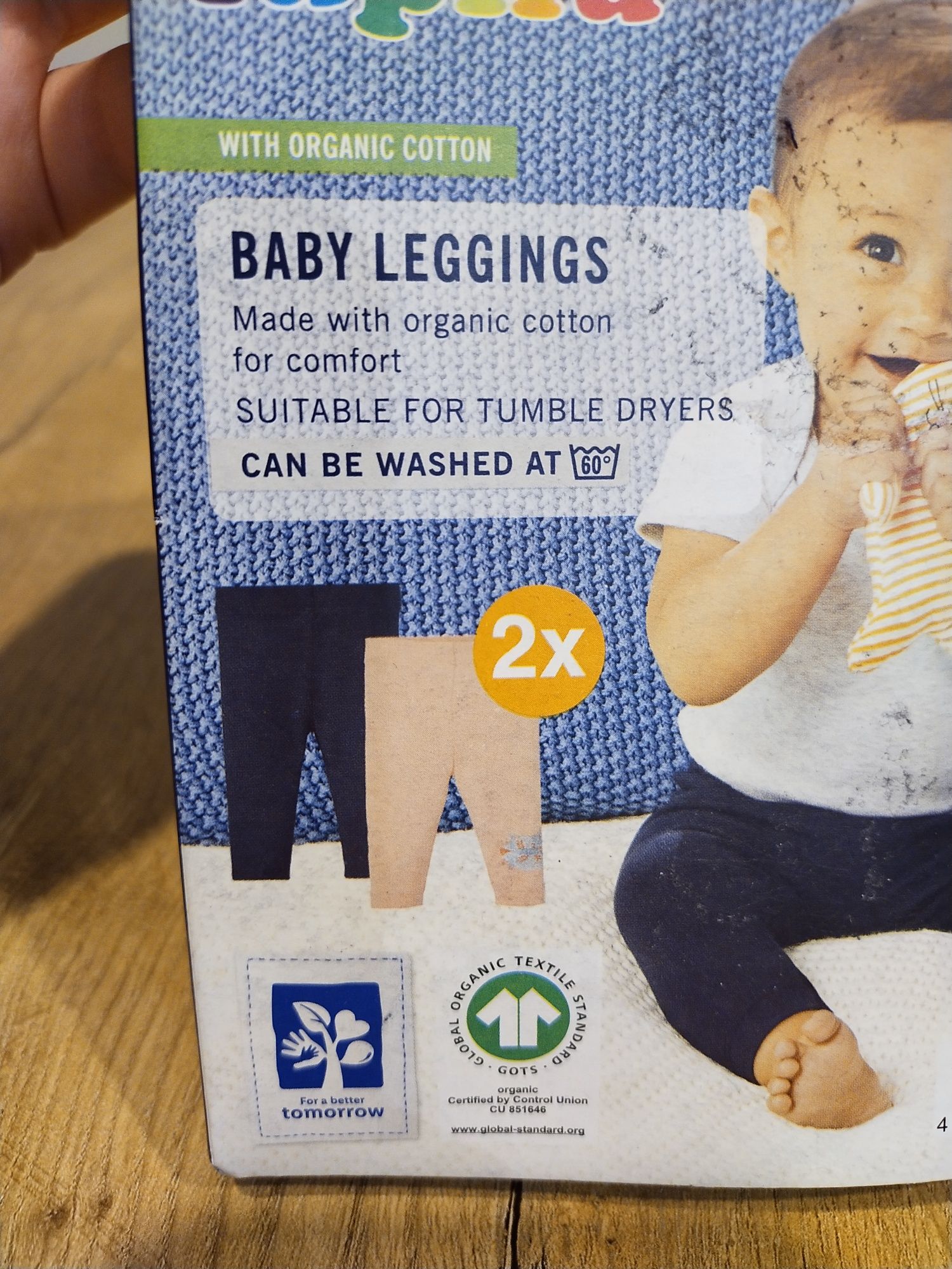 Legginsy niemowlęce 62/68