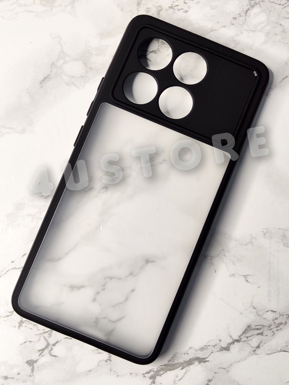 Чехол Black TPU Xiaomi Poco X6 F6 Pro ударопрочный чохол ударостійкий