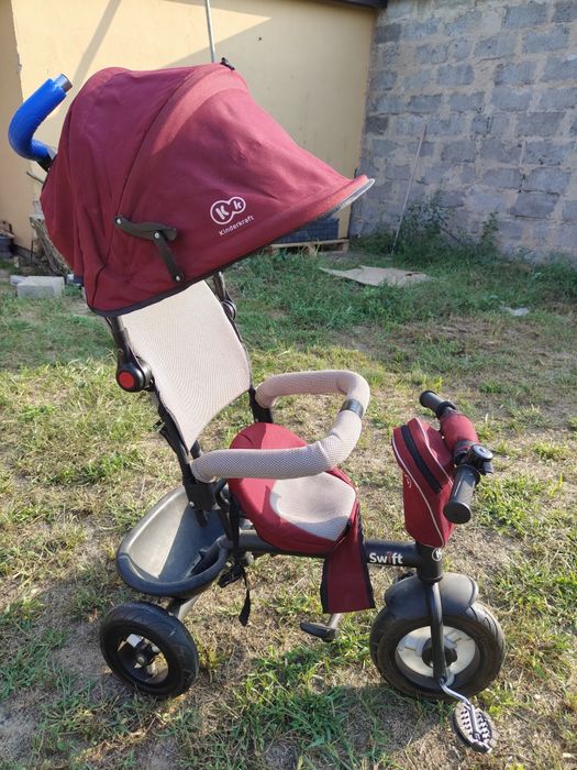 Rowerek trójkołowy Kinderkraft Swift bordowy