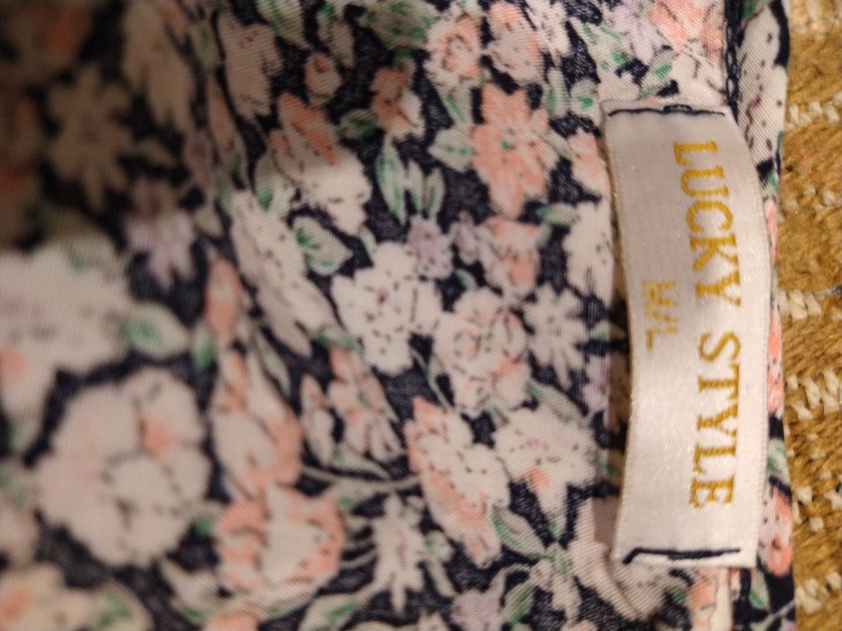 Sukienka MIDI z kwiatowym wzorem,M -ka,( pg)