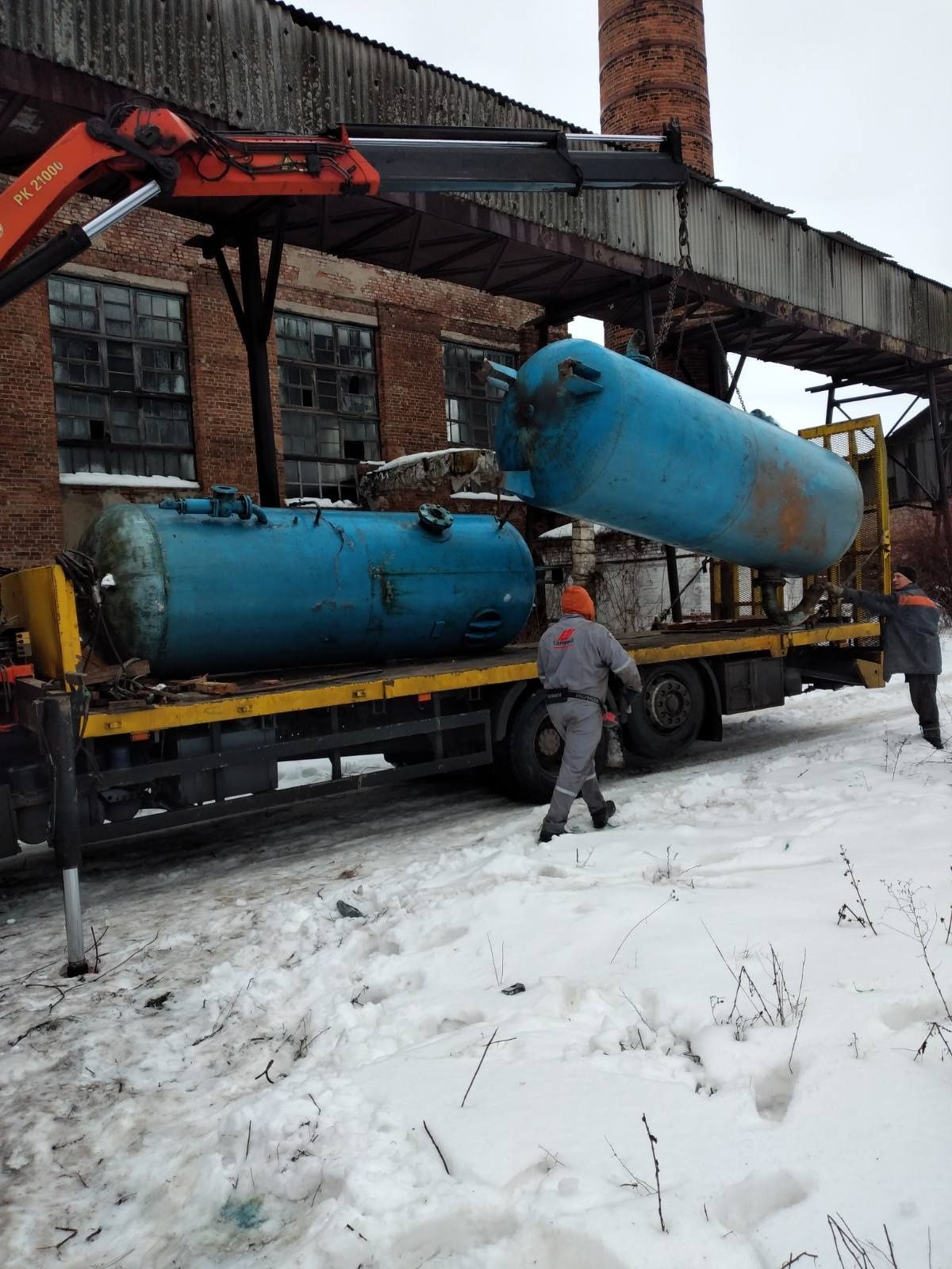 Емкость металлическая высокого давления, ресивер, воздухосборник