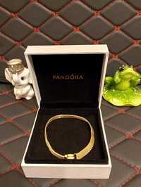 Bransoletka Pandora ALE MET Reflexions w kolorze cytrynowego złota