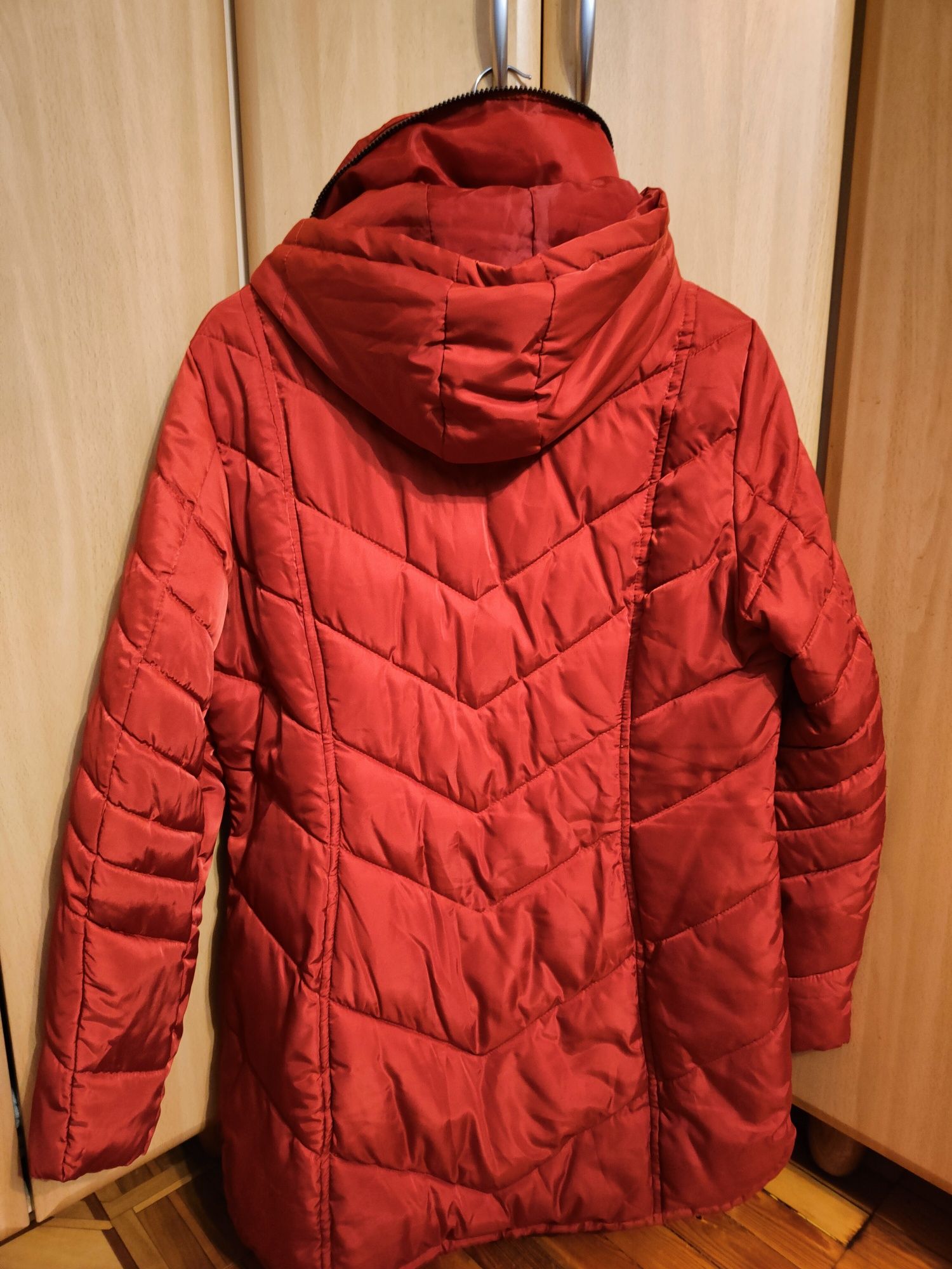 Теплое женское пальто куртка р.48-50