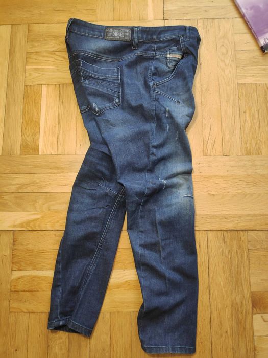 NEW W25 L30 DIESEL Fayza Relaxed-boyfriend Low waist Stretch джинси