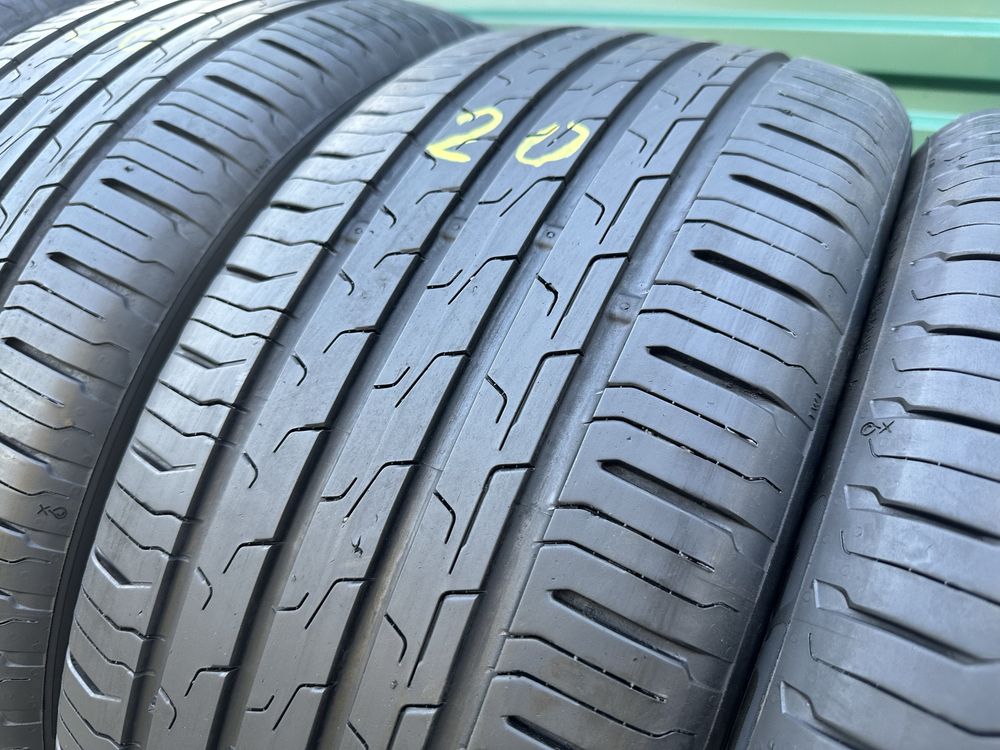 Літні шини 225/45R18 Continental EcoContact6 (2020рік) 6+мм 2/4шт