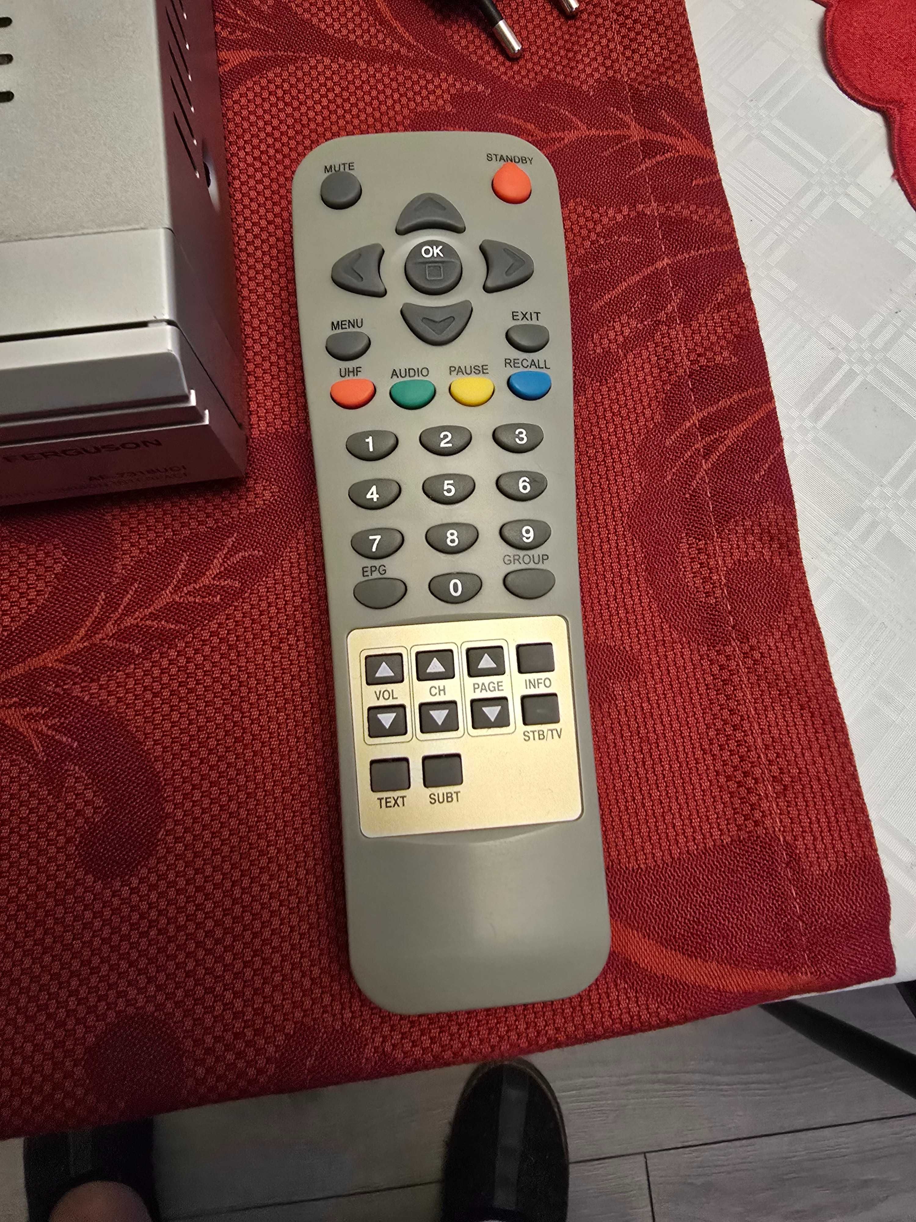 Tuner satelitarny DVB-S FERGUSON AF-7318UCI programy sat.+tv na kartę