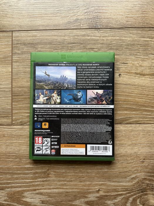 Gra GTA V Grand Theft Auto V Polska Wersja PL Xbox One S X Series
