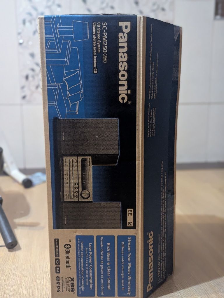 Акція! Мікросистема Panasonic SC-PM250EE-S