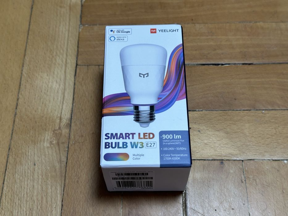 Умная лампочка Yeelight W3 RGB E27 (В наличии 2 штуки)