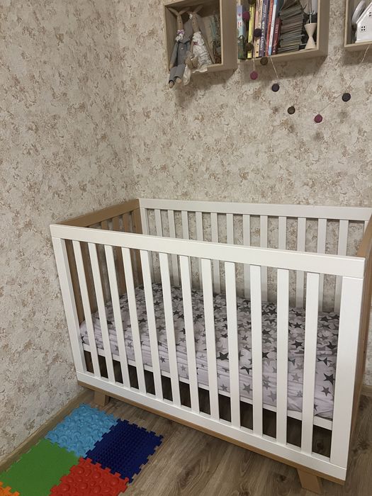 Ліжко дитяче Верес Манхеттен біло-букове