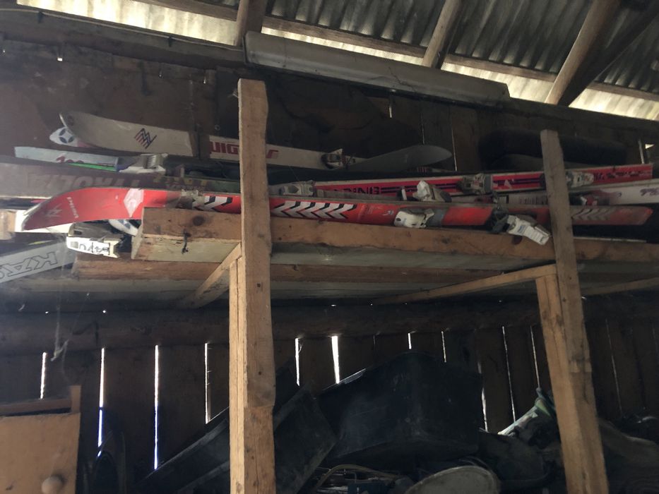 Narty zjazdowe rożnych marek