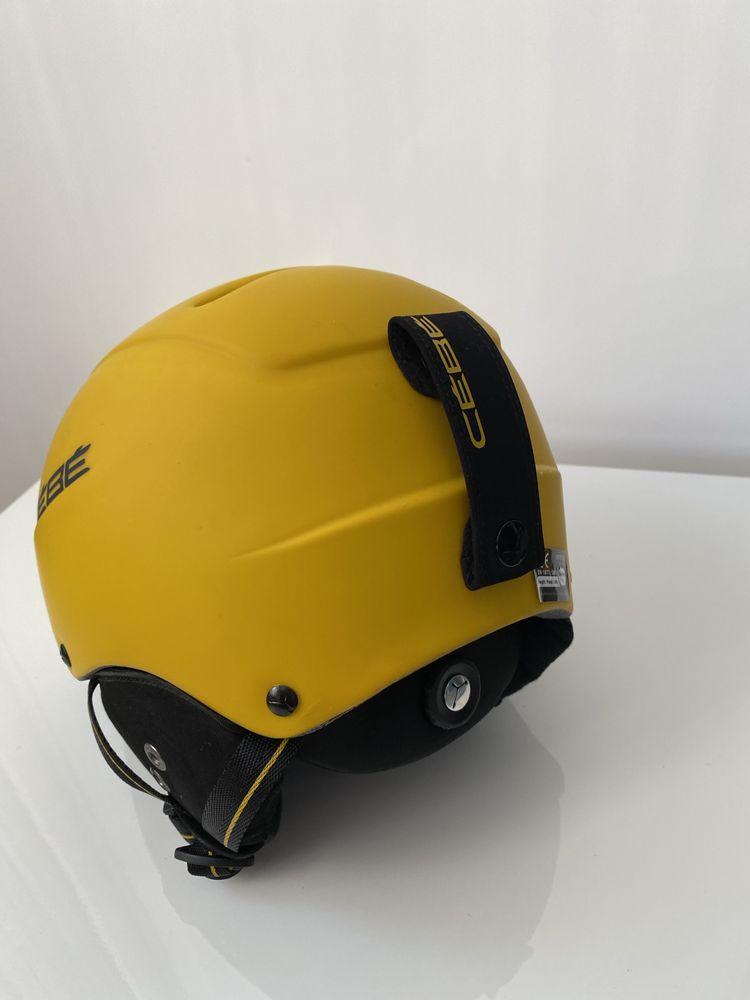Kask narciarski żółty CÉBÉ S 54-56 skiing helmet