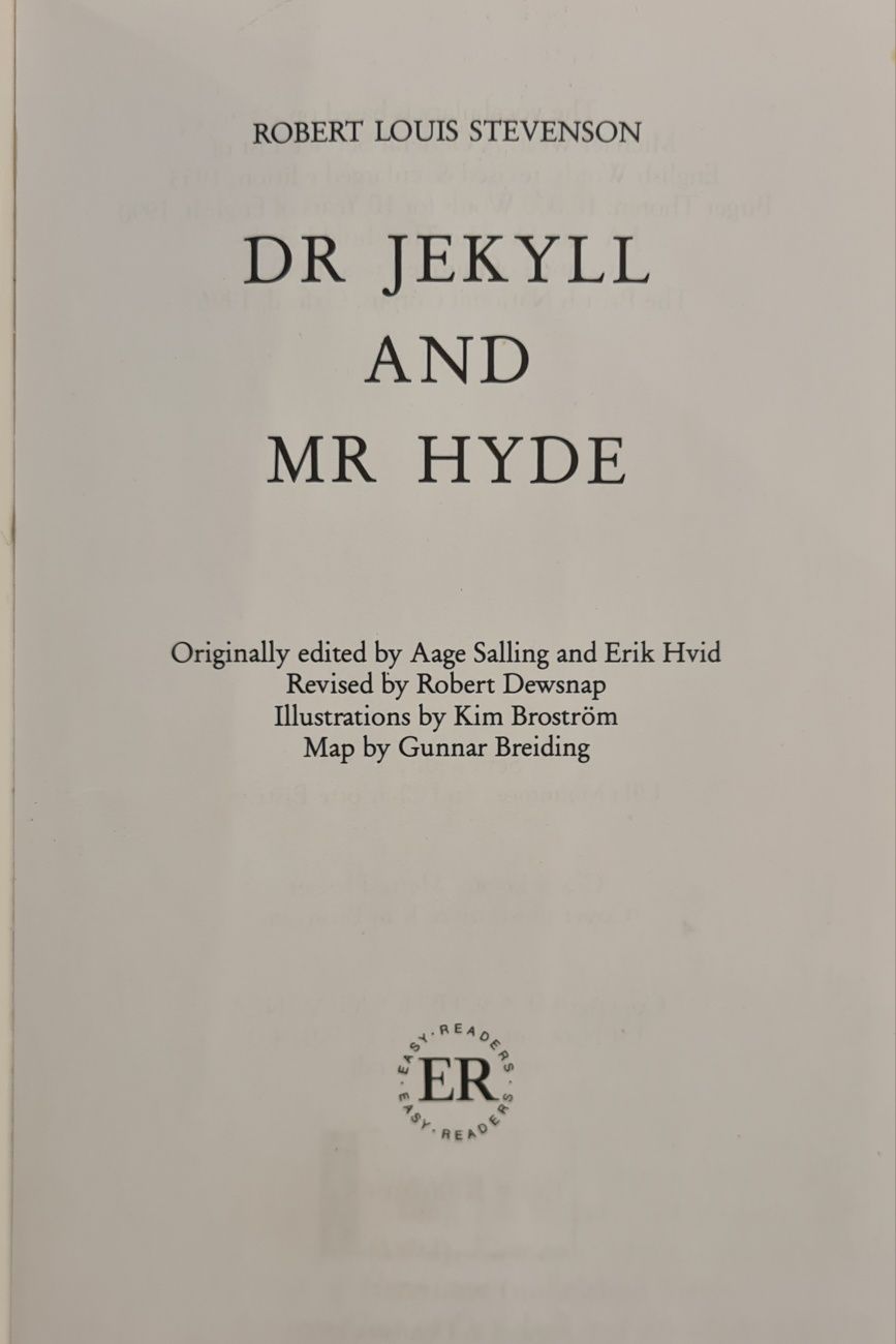 Książeczka po angielsku Dr Jeckyll and Mr Hyde R.L. Stevenson (D) 4