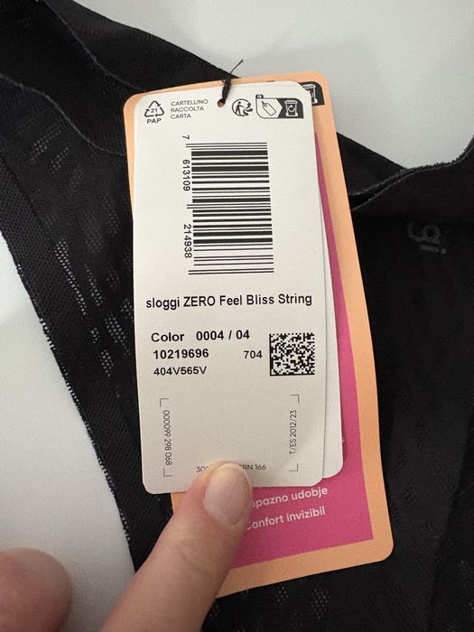 Stringi Sloggi Zero Feel Bliss String L 1 szt