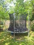 Trampolina na działkę