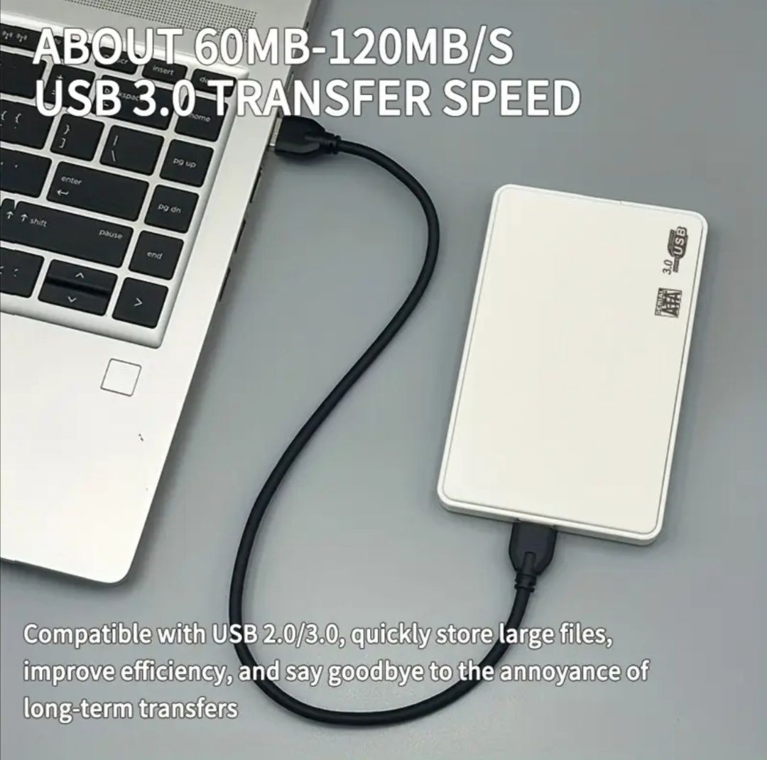 Зовнішній диск HDD 512 гб на USB 3.0
