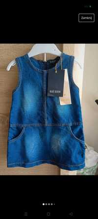 Sukienka Blue Seven rozmiar 74 cm