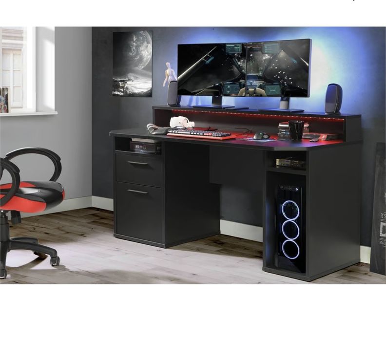 Sprzedam czarne  biurko