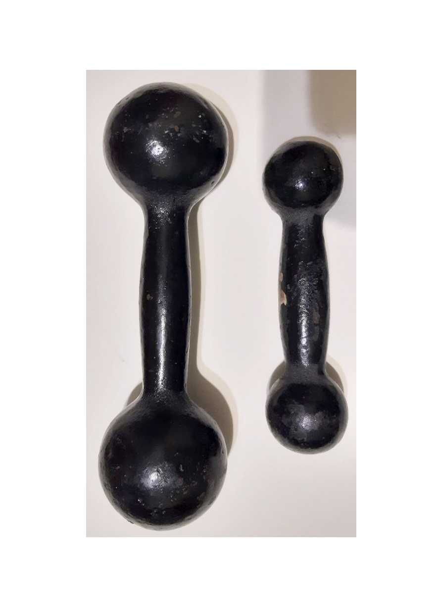 Гантеля 1кг, 3кг.