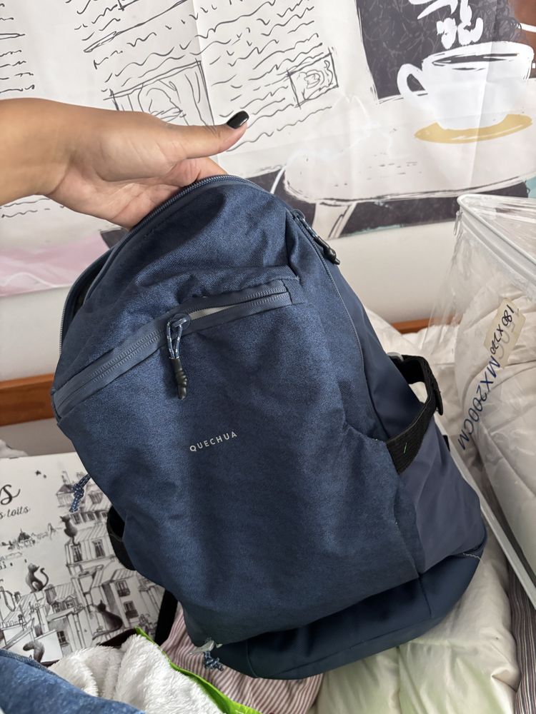 Mochila + objetos