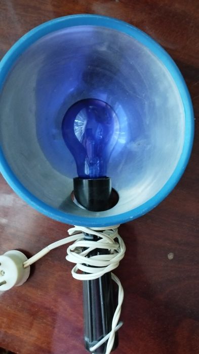Лампа синя лікувальна, лампа синяя