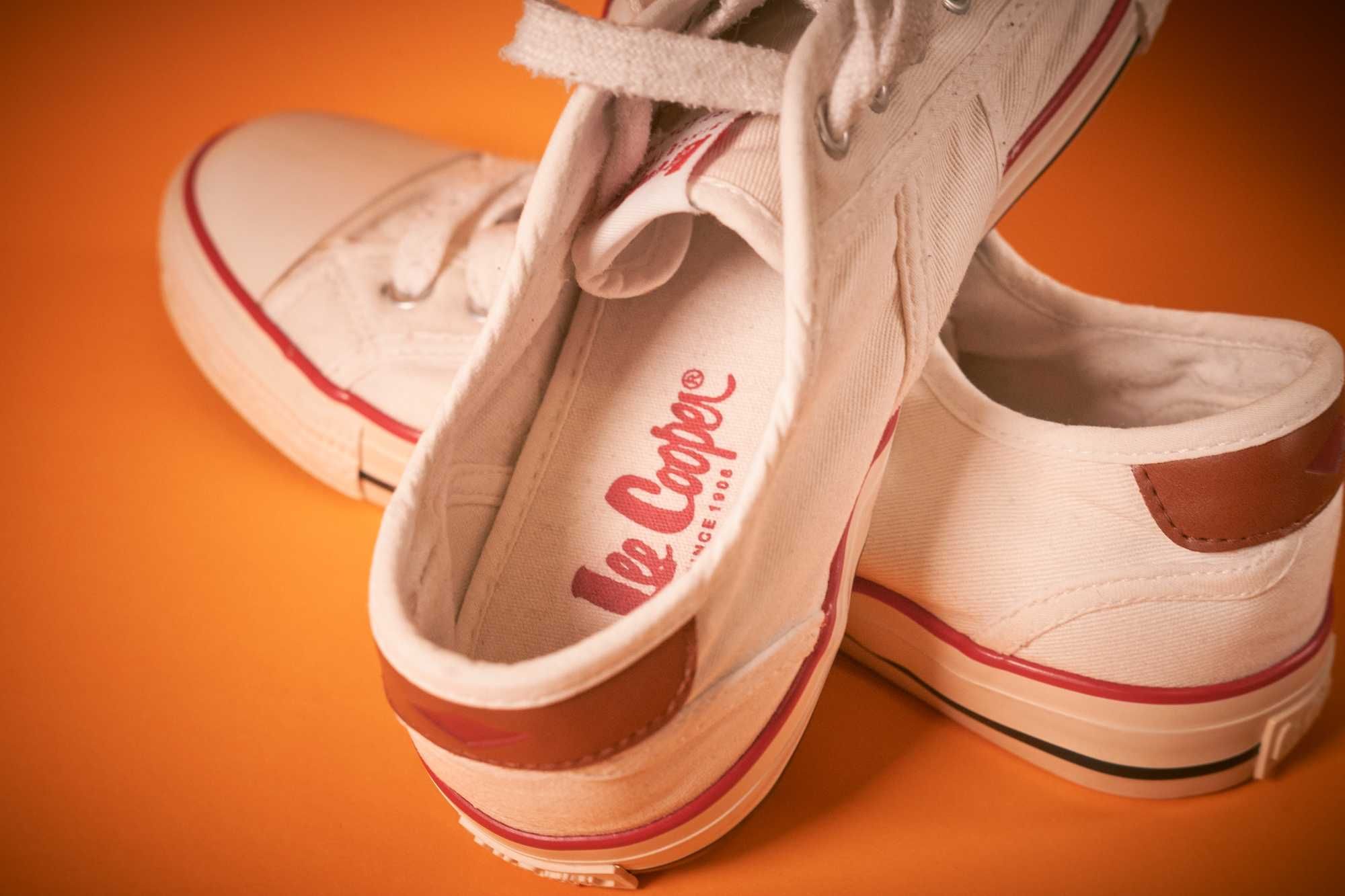 Кеды Lee Cooper, белые, оригинал, размер 39 25 см.