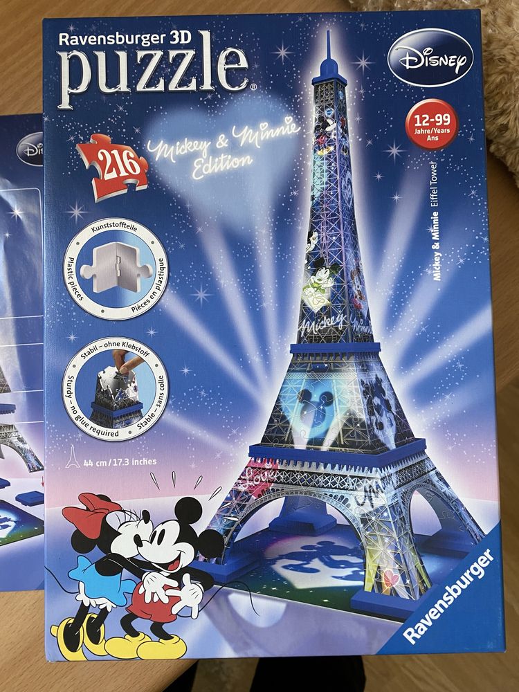 Puzzle Ravensburger 3D Wieża Eiffla Disney