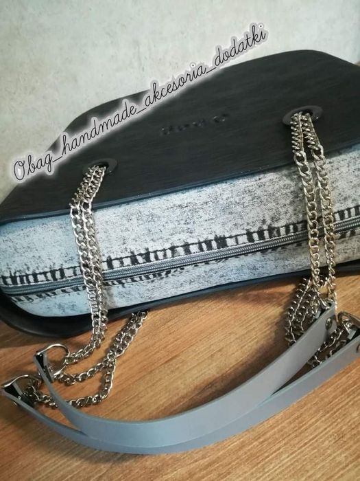 Uchwyty Glamy Bezłezkowe Skóra do Torebki Obag O bag